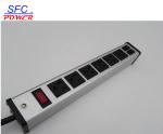 Dual USB port charging and 6 outlets power strip