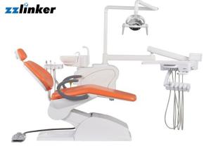 China LED Sensor Lamp 860mm Ceramic Spittoon Dental Chair Unit factory
