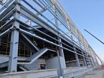 Decorative aluminum panel and Glass curtain wall designed modern prefab steel