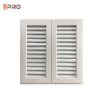 Exterior Roller Shutter Anodised 4mm Aluminium Louver Window