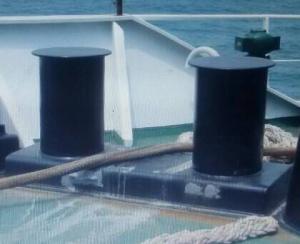 China Marine Outfittings Marine Mooring Bitts Mooring Double Bollard 5-500 Tons SWL factory
