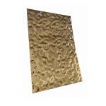 Colored Super Mirror Water Ripple Stainless Steel Sheet Brushed PVD Coating