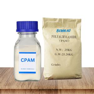 China Polyelectrolyte Cationic Polymer Flocculant For Mine Water Treatment Coagulation And Flocculation factory