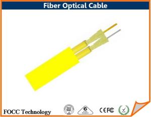China 2 Sub Core Flat Twin Direct Burial Fiber Optic Cable Flame-retardant Jacket factory