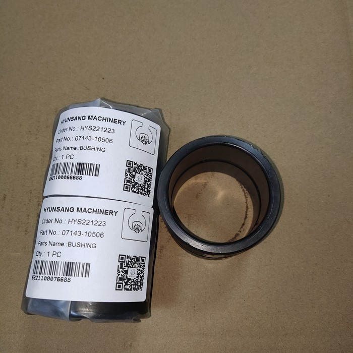 Excavator Bushing 07143-10506 0714310506 07177-03525 0717703525 07177-06030 0717706030