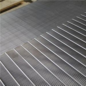 China Factory V Filter Hole 304 Stainless Steel Wedge Shaped Curved Screen factory