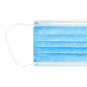 China Anti Dust Single Use Face Mask For Adult EN14683 ASTM F2100 factory