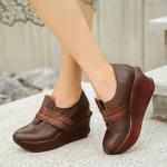 S382 Women'S Shoes Autumn 2020 New Hand-Woven Leather Women'S Shoes Convenient