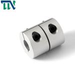 Stainless Steel Rigid Shaft Coupling Design Rigid Coupler 32x32mm