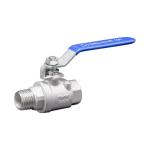 Stainless Steel 304 316 2PC Ball Valve NPT/BSP Thread 1/4''-4.0'' Connection