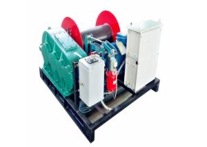 China JCYC Electric Wire Rope Winch Gear Reducer Driving 0.5T-80T 30 m/min Speed factory