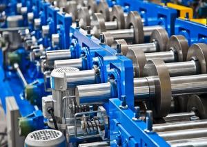China Horizontal Move Interchangeable CZ Purlin Roll Forming Machine Roofing 80 TO 300mm factory