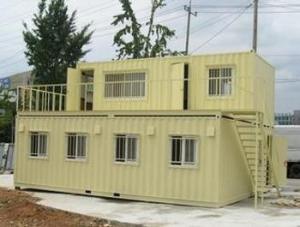 China Dormitory camp container house flat pack container dormitory factory