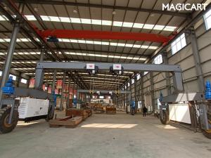 China Indoor Outdoor Mobile Gantry Cranes Anti Tipping With Hydraulic Clamp factory