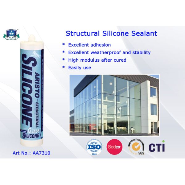 China Neutral Cure Structural Liquid Waterproof Silicone Sealant for Structural Bonding 300ml factory