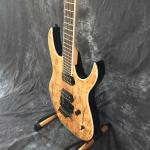 Hot Selling 6 Strings Brown Quilted Finish Jackson Electric Guitars With Black