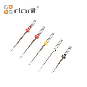 China 25mm Dental Endo Files Rotary Myth Files Heat Activated Golden Endo File factory