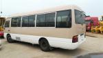 7.50R16 Tyre Second Hand Toyota Coaster Bus 30 Seater With 6 Engine Cylinder