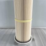 High Temperature Cylindrical Filter Cartridges Used In Industrial Air Filtration