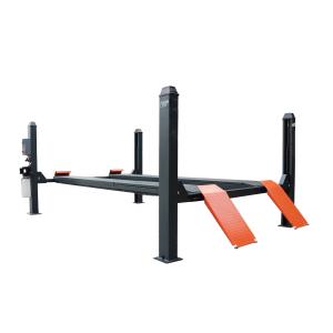 China 4 Ton Wheel Alignment Portable Car Lift With Electro Air Safety Lock Release factory