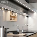 New Smart Kitchen Stainless Cabinet Wood Grain High Gloss Kitchen Cabinets