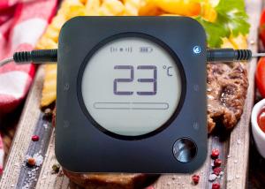 China ABS Case Bluetooth Probe Thermometer Wireless Control 1000mm Cable Length factory