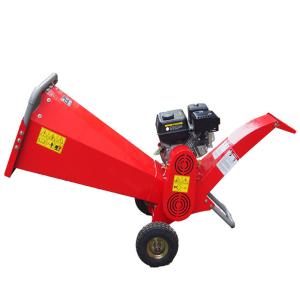 China 40mm Chipping Garden Wood Chipper CE 196cc Engine Tree Shredder Machine factory