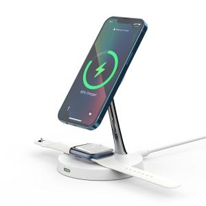 T269C 4 In 1 Mulit-Function Fast Wireless Charger With Night Light Support Apple