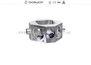 China SS 316L pneumatic diaphragm valve for pharmaceutical industry factory