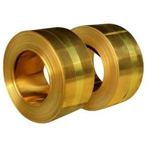 China 0.1mm - 3mm Copper Brass Coil Strip H62 / C2800 H65 C2620 T3 - T8 Temper factory
