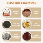Custom Logo Car Air Fresheners Car Perfume Vent Clip Vanilla, Lemon Fragrance