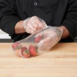 Clear Colour​ Commercial Food Bags Gravure Printing 4" X 2" X 10" Size