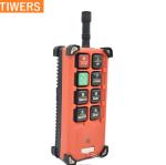 Single Speed RTG Industrial Crane Remote Control 500m Long Distance