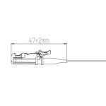 Multi Mode Simplex E2000 PC Connector 0.9mm Cable Diameter >1000times Durability