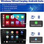 Touch Screen Carplay Multimedia Player GPS QLED Navigation for Nissan Juke YF15