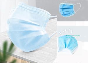 China 3 Ply Disposable Medical Face Mask Anti Droplets Anti Virus Protective factory