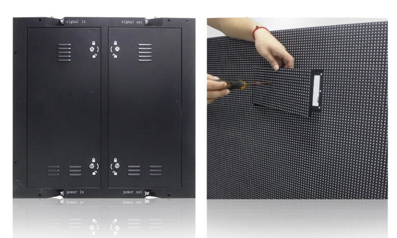 Weatherproof IP67 Energy Saving LED Display 1/5 Scanning Vivid Color