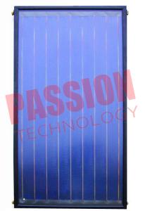 China 304 Stainless Steel Flat Plate Solar Collector Glass Cover Material 0.6Mpa factory