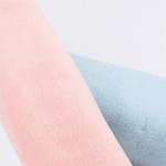 500meters Min Order Plush Fur Fabric 100% Polyester 10-20mm Density D Knitted