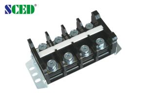 China 26.00mm Barrier Type Panel Mount Terminal Block With Double Levels 600V 101A factory