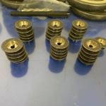 Cylindrical Shape Diamond Grinding Pins Diamond Grinding Head Electroplating
