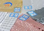 Sequin Woven Metal Stainless Steel Mesh Fabric 6mm SGS