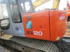 China EX120 -2 12 Tonne Second Hand Hitachi Excavator 81 Hp Net Power With 4 Cylinders factory
