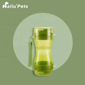 China 2 In 1 Pets Food Container Factory With Pop Bag Dispenser factory