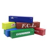 40gp 1:87 HO scale railway shipping sea container for model train railroad