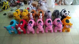 China Hansel amusement park indoor toy rides electric stuffed animals for sale factory