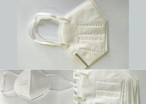 China Personal Protection KN95 Filter Mask , Disposable Folding Face Mask For Civil Use factory