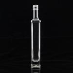 Acid Etch Surface Handling Glass Bottle Body Material Glass for Olive Oil 500ml