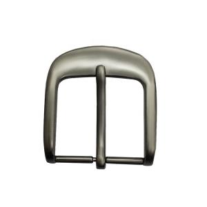 China 40mm Circular Fancy Belt Buckles , KML Zinc Alloy Silver Belt Buckles factory