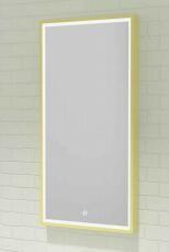 China Stable Square Lighted Bathroom Mirror Wall Mount Long Service Life factory